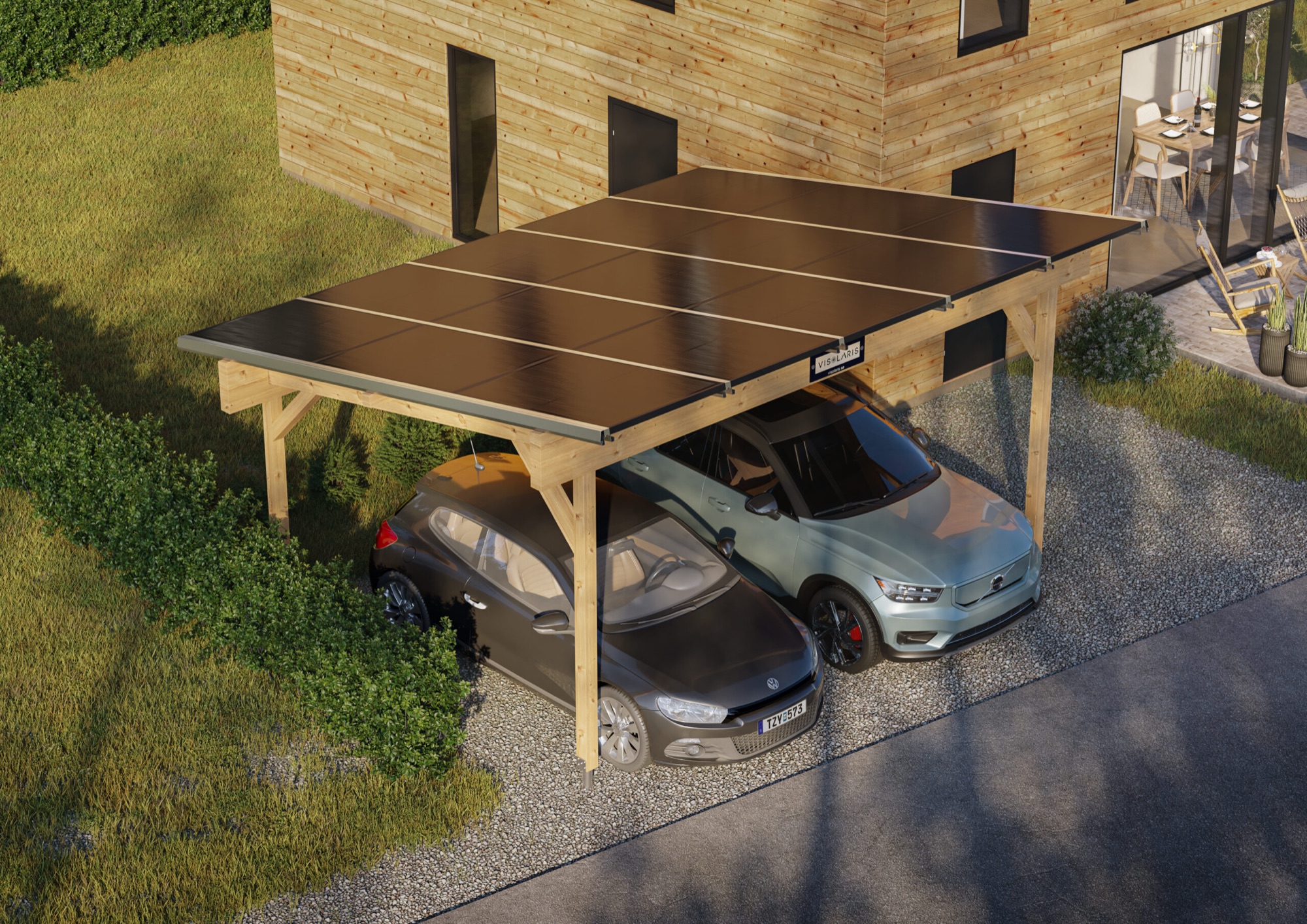 Dubbelcarport